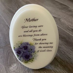 💜 ~Lovely Mother Plaque!~ 🤍